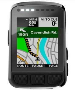 GPS Bike Computer with Turn-by-Turn Navigation, ANT+ Radar Integration, Smart Notifications, Live Segments, Auto Route Sync