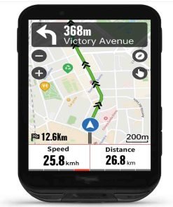 Bike Computer Touchscreen, 3.5'' Offline MAP Navigation WiFi Bluetooth ANT+ Smart GPS Cycling Computer 32GB IPX7 Waterproof